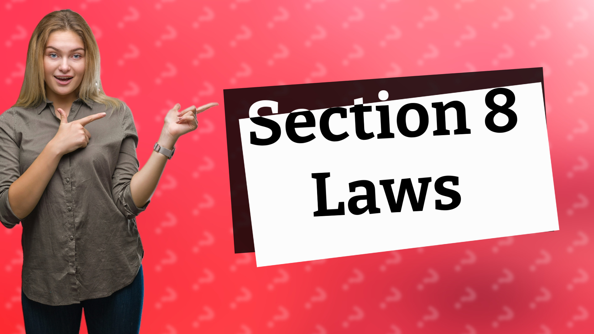 Section 8 Laws