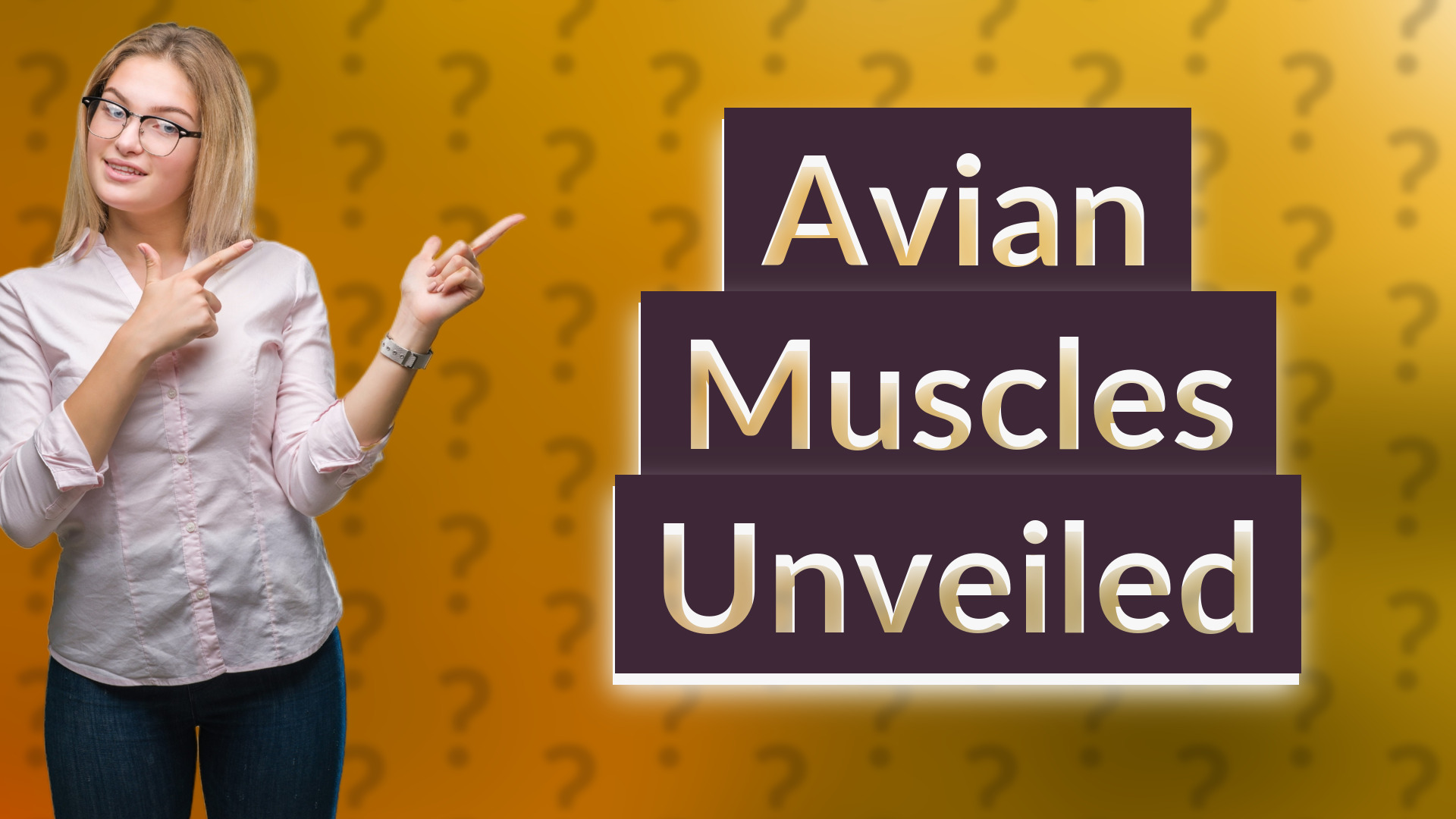 Avian Muscles Unveiled
