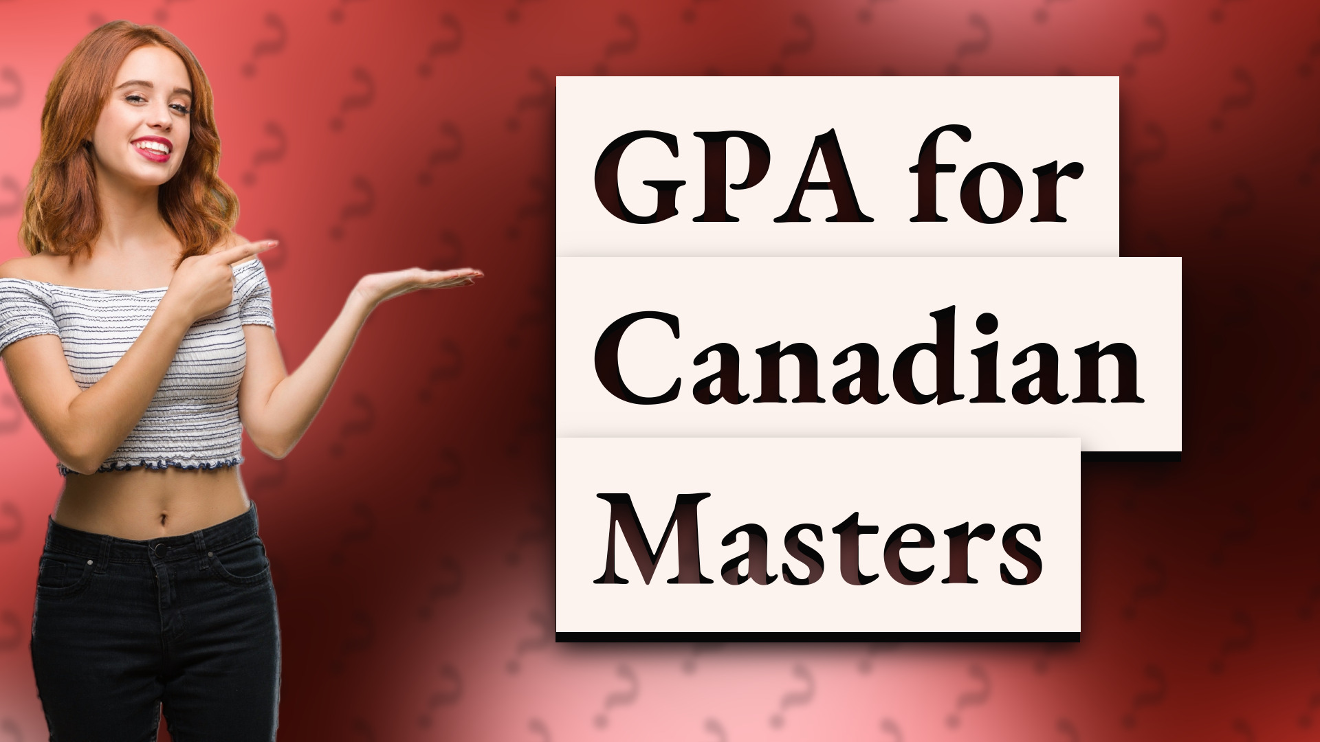 GPA for Canadian Masters