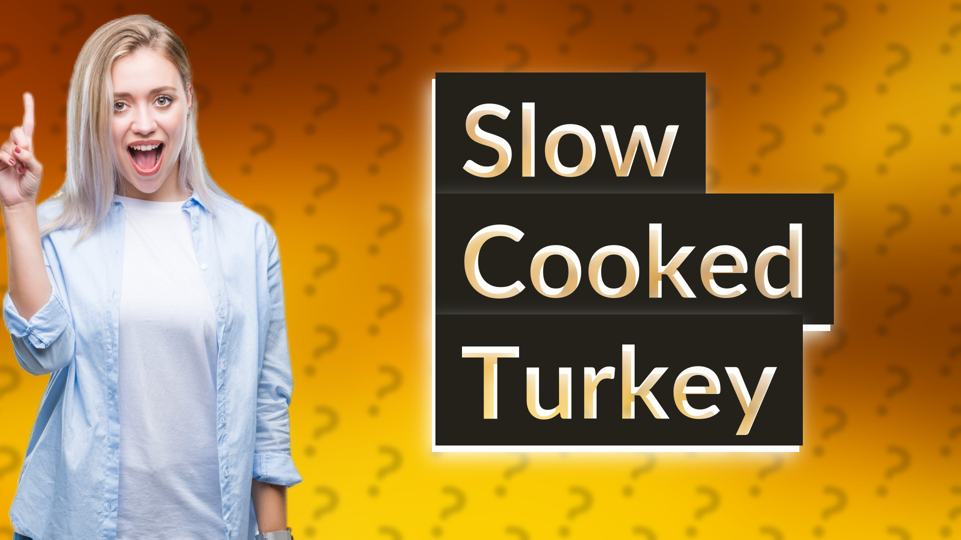 Slow Cooked Turkey