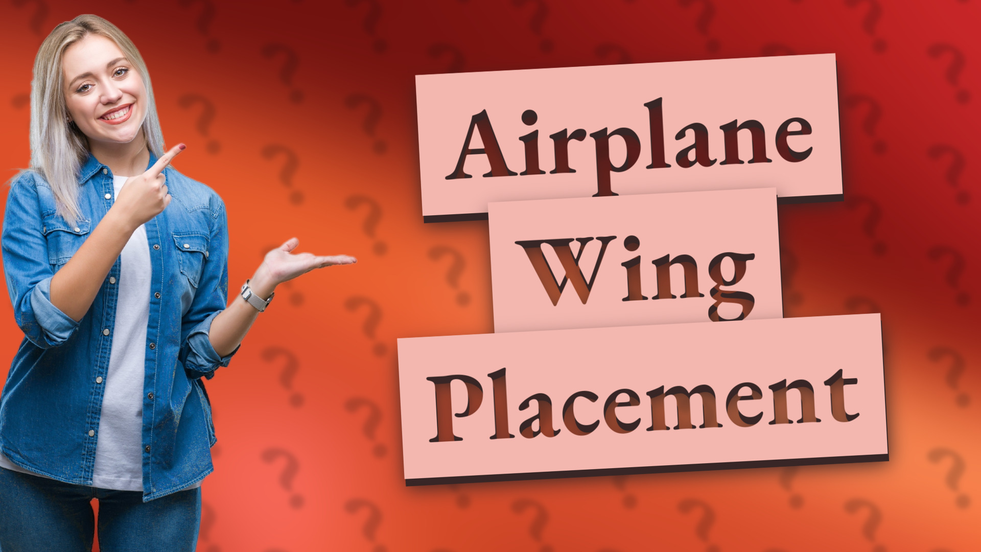 Airplane Wing Placement