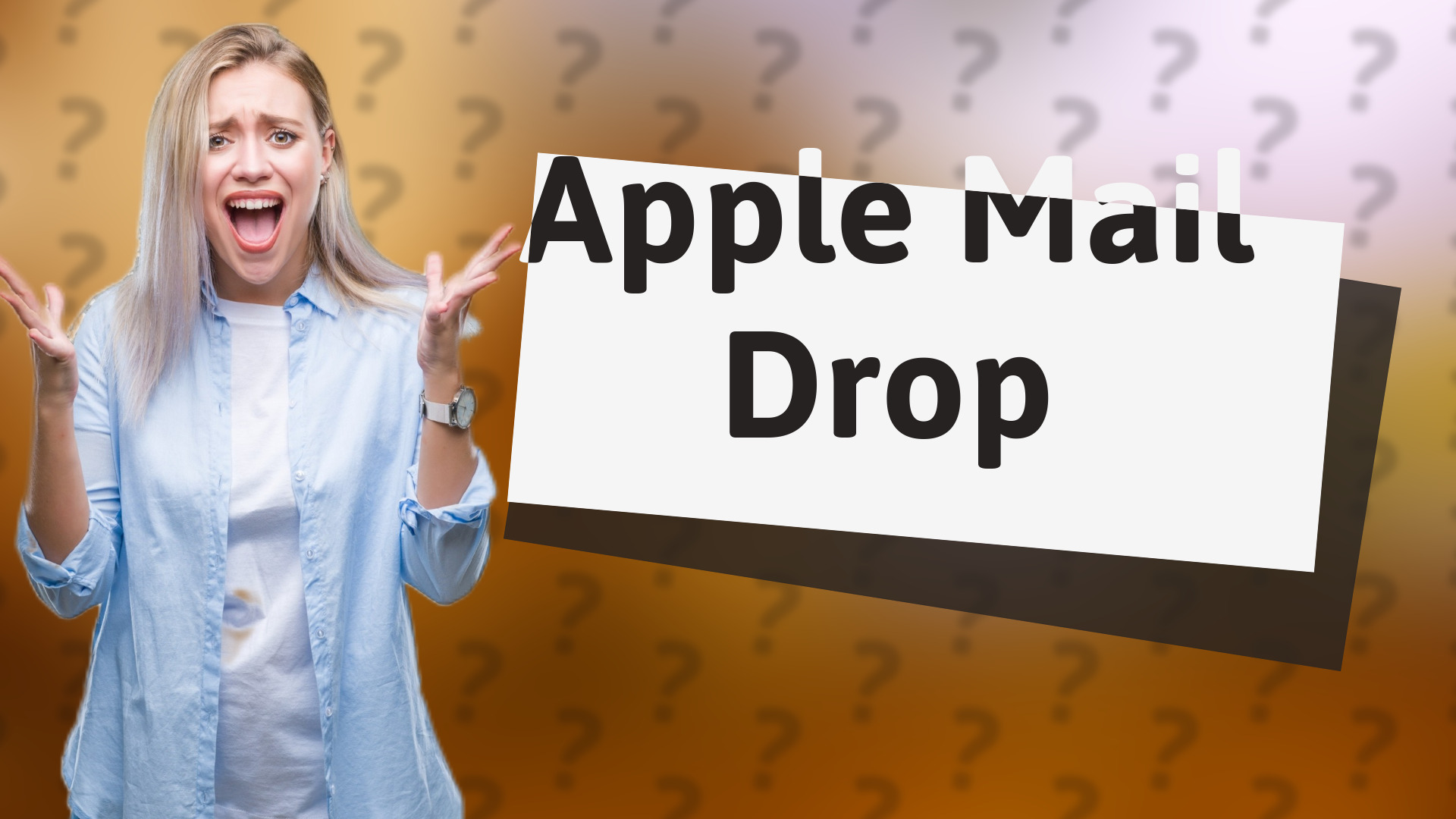 Apple Mail Drop