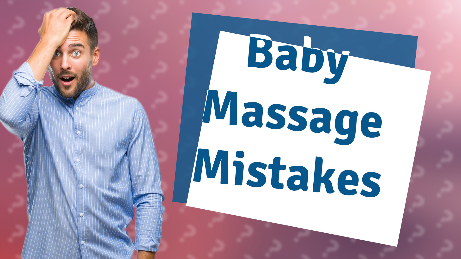 Baby Massage Mistakes