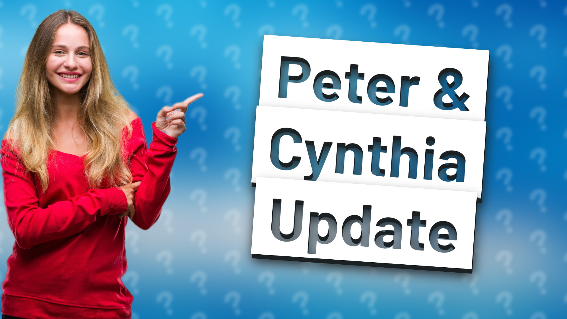 Peter & Cynthia Update
