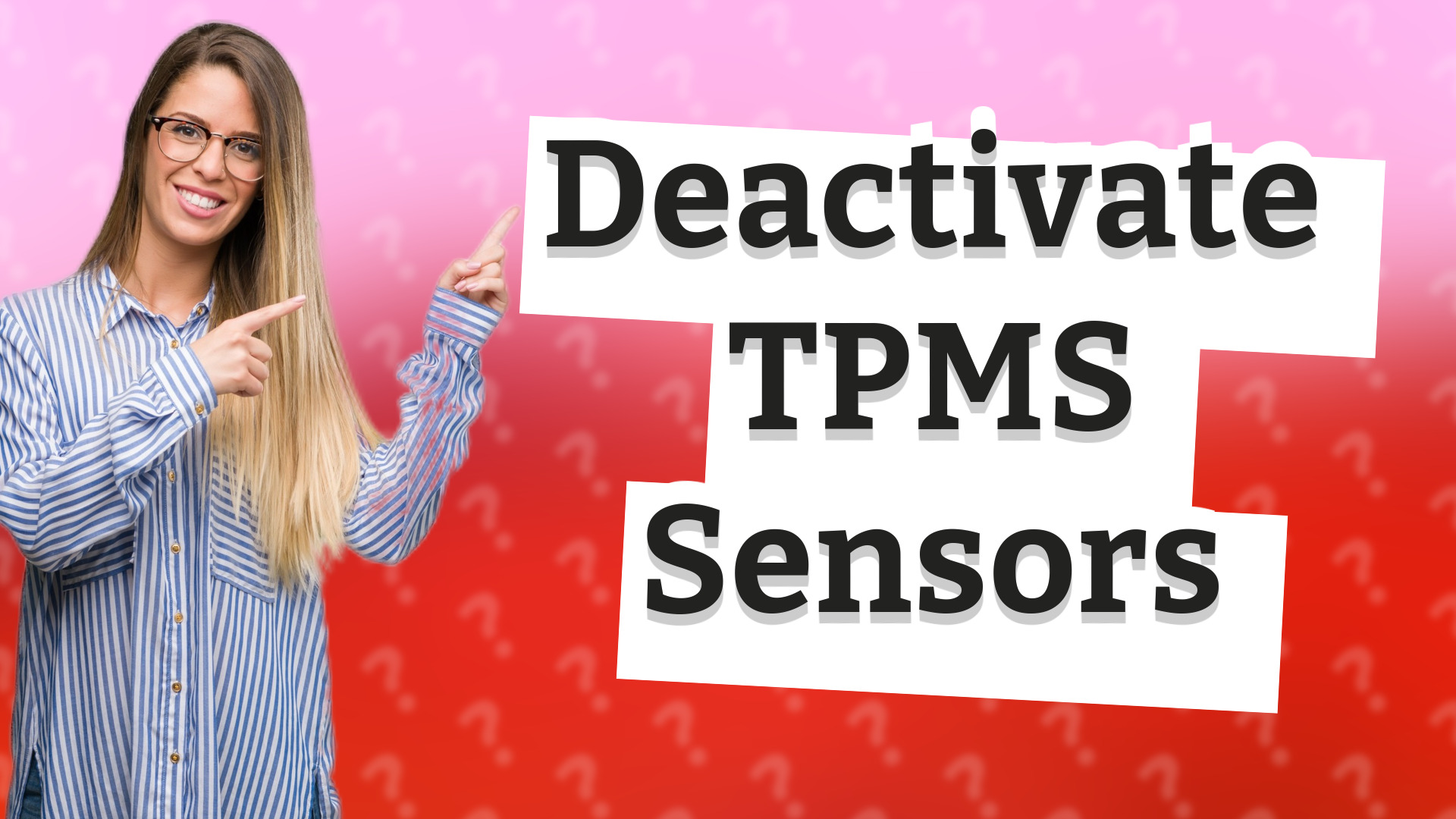 Deactivate TPMS Sensors