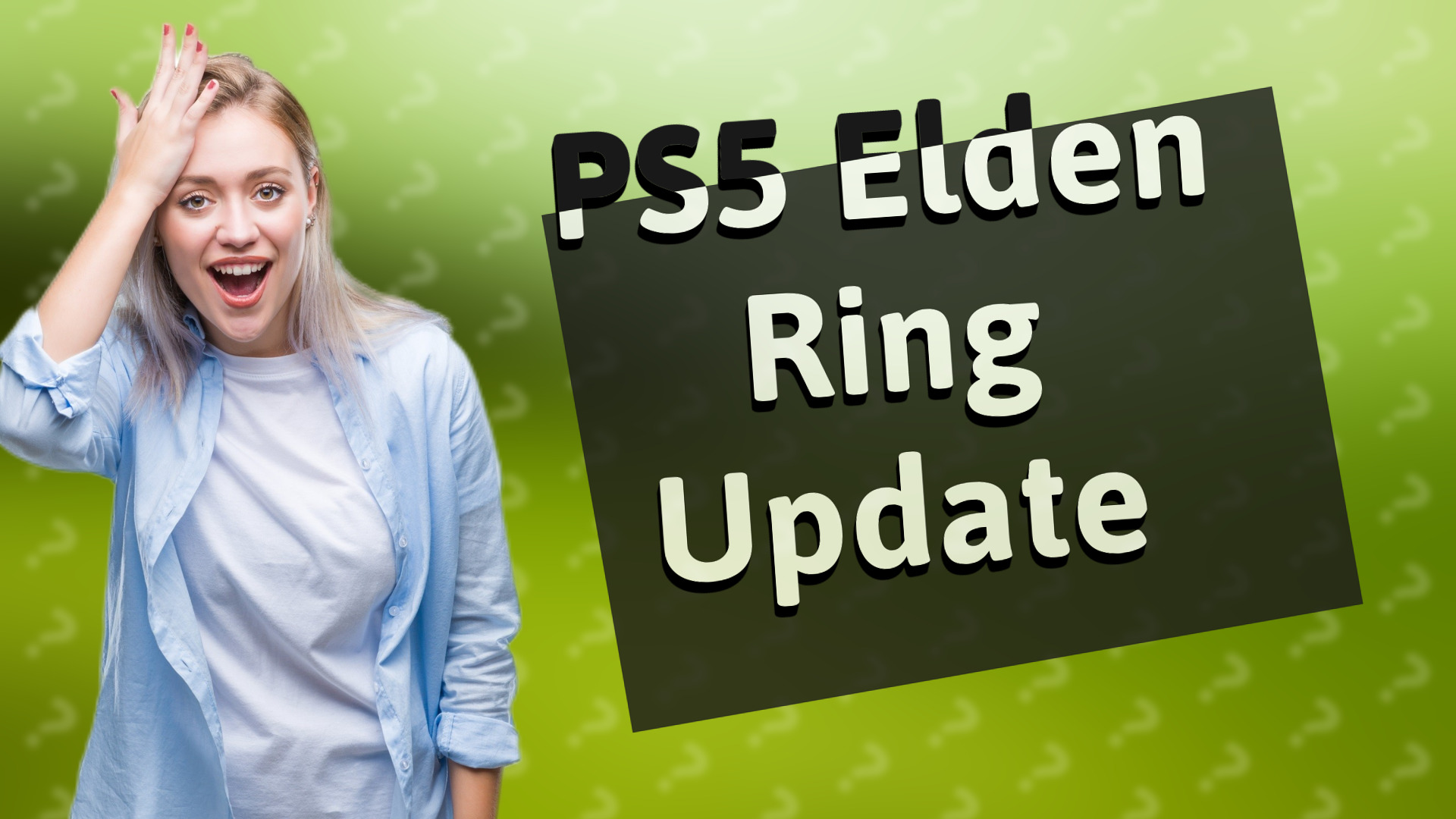 PS5 Elden Ring Update