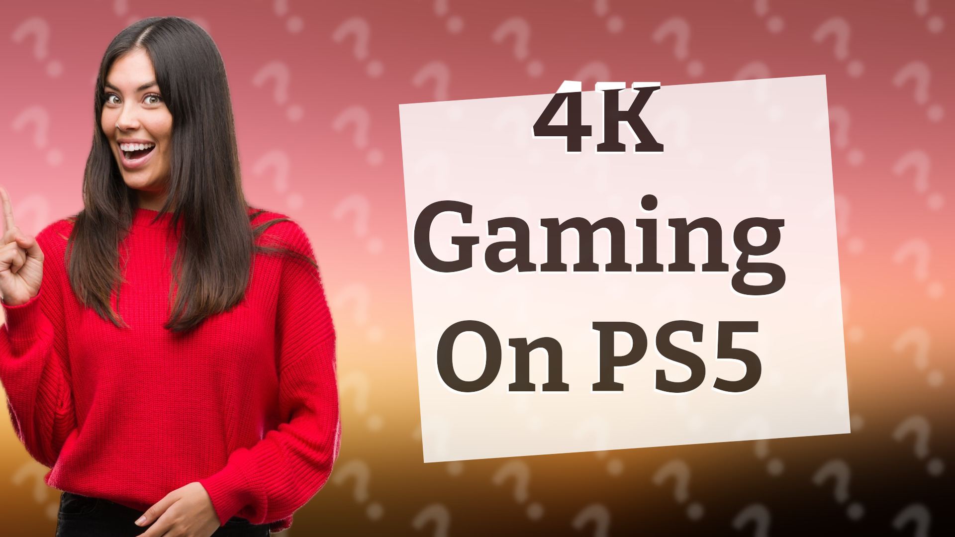4K Gaming On PS5