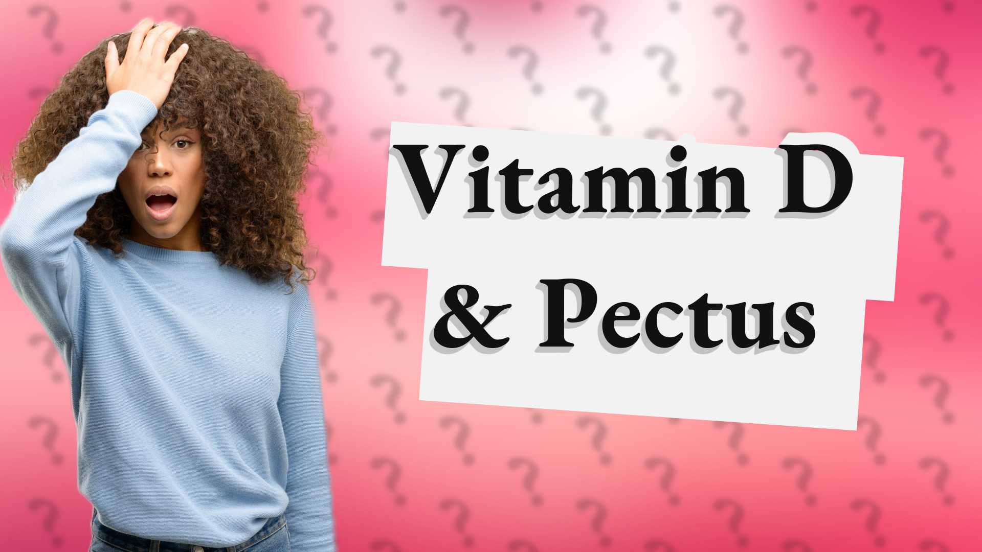 Vitamin D & Pectus