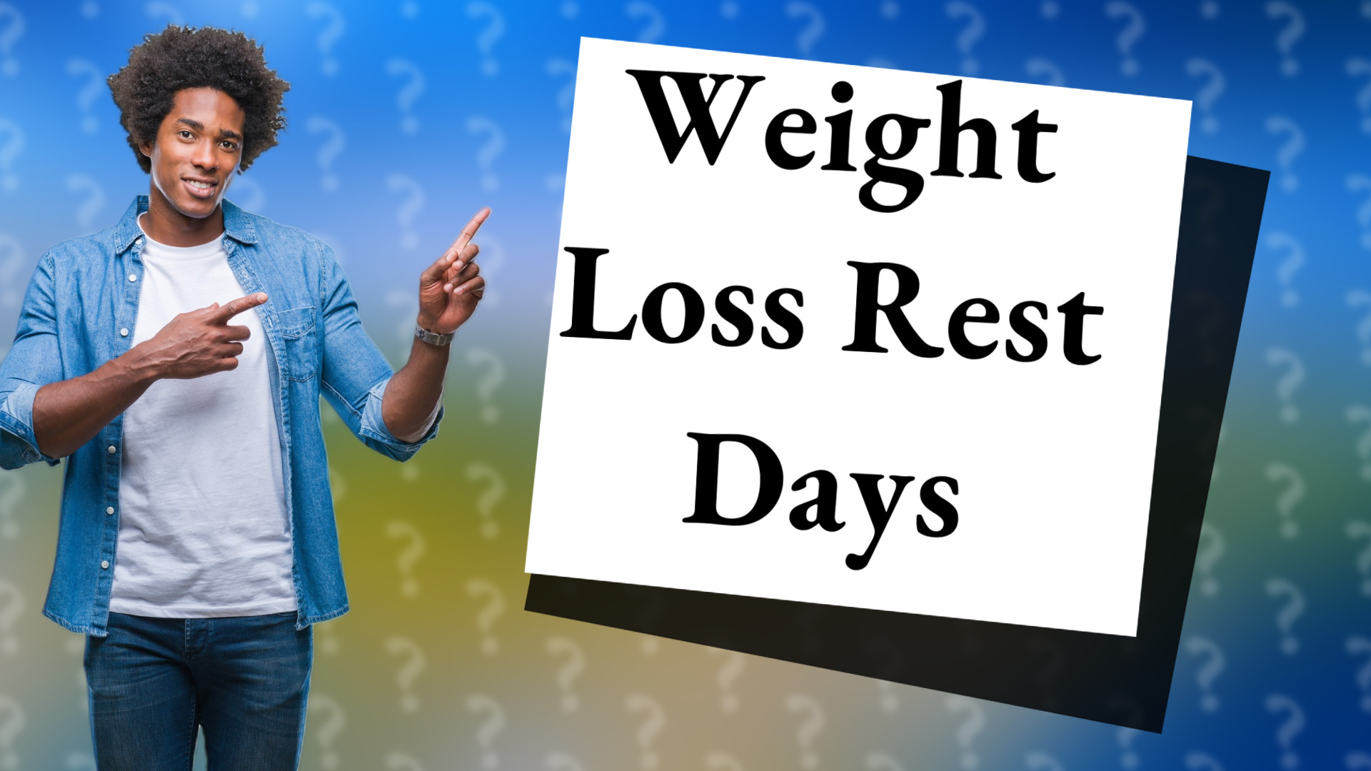 Weight Loss Rest Days