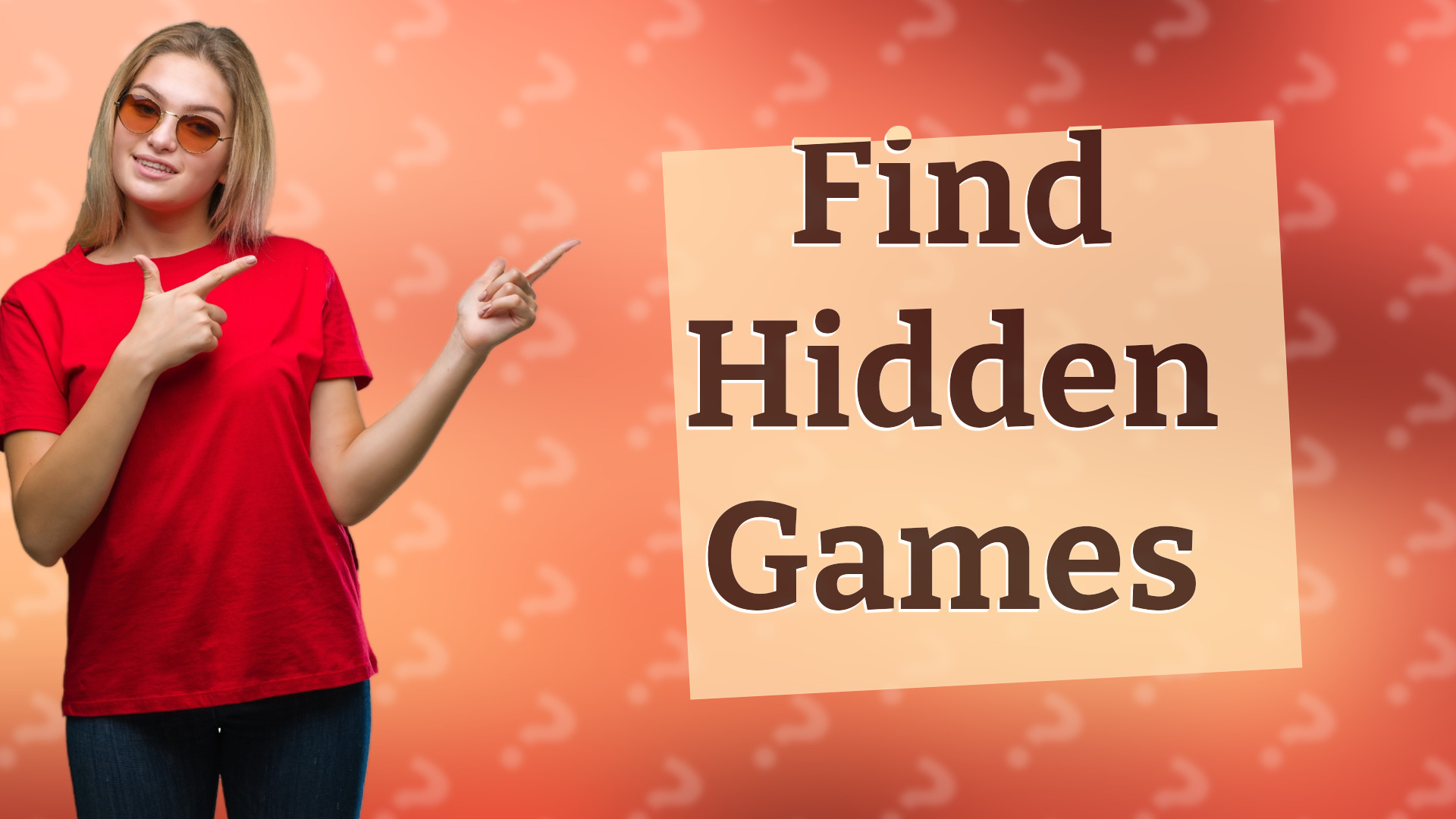 Find Hidden Games