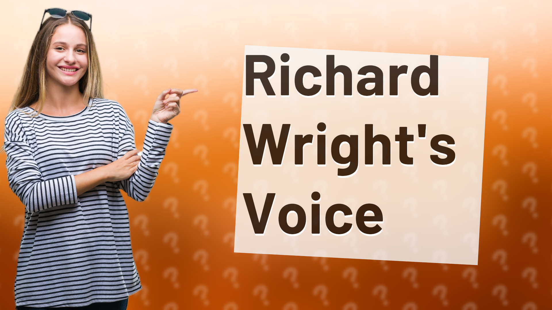 Richard Wright's Voice