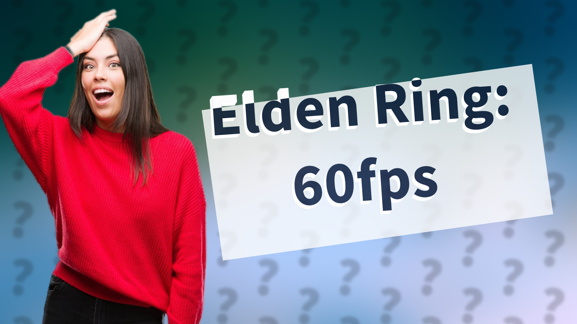 Elden Ring: 60fps