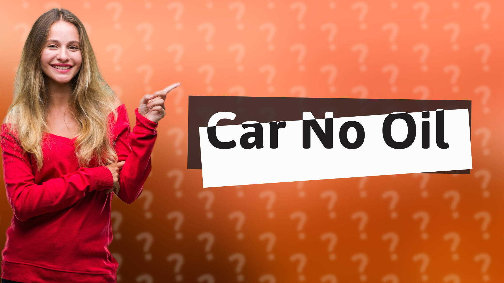 Car No Oil