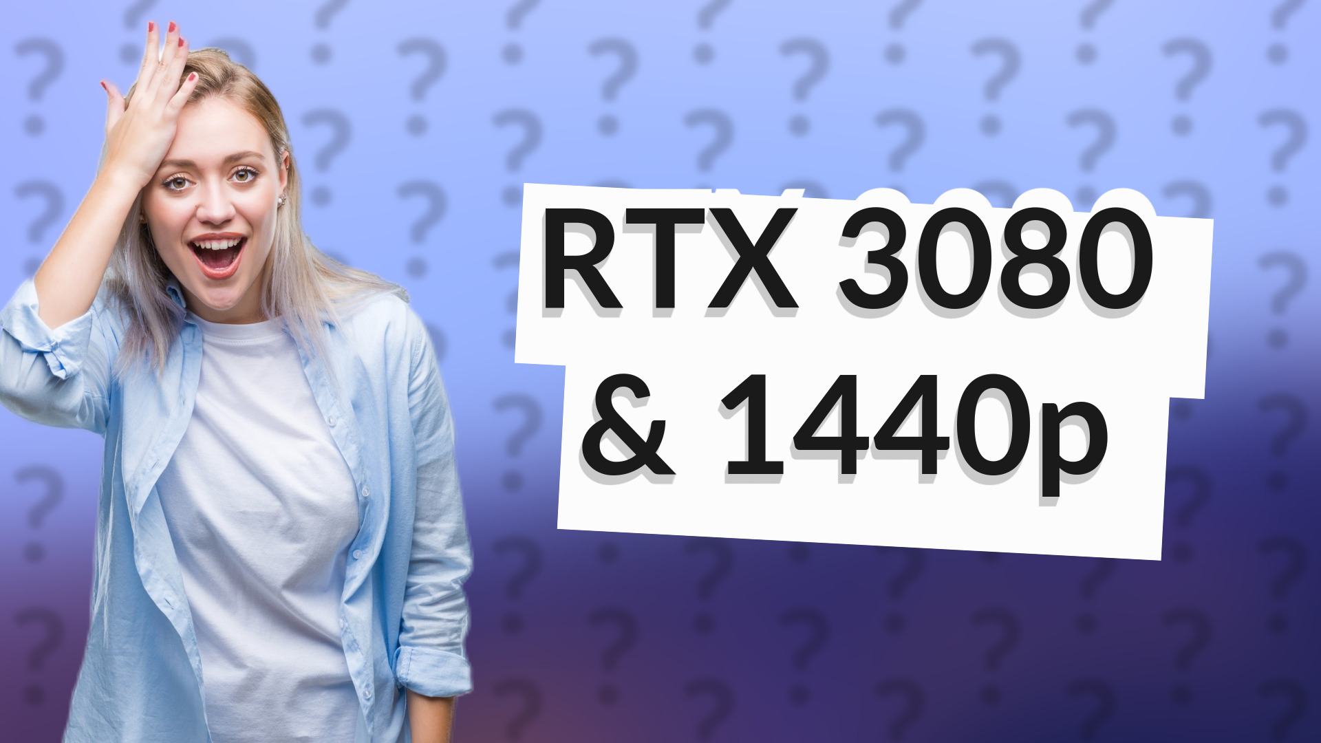 RTX 3080 & 1440p
