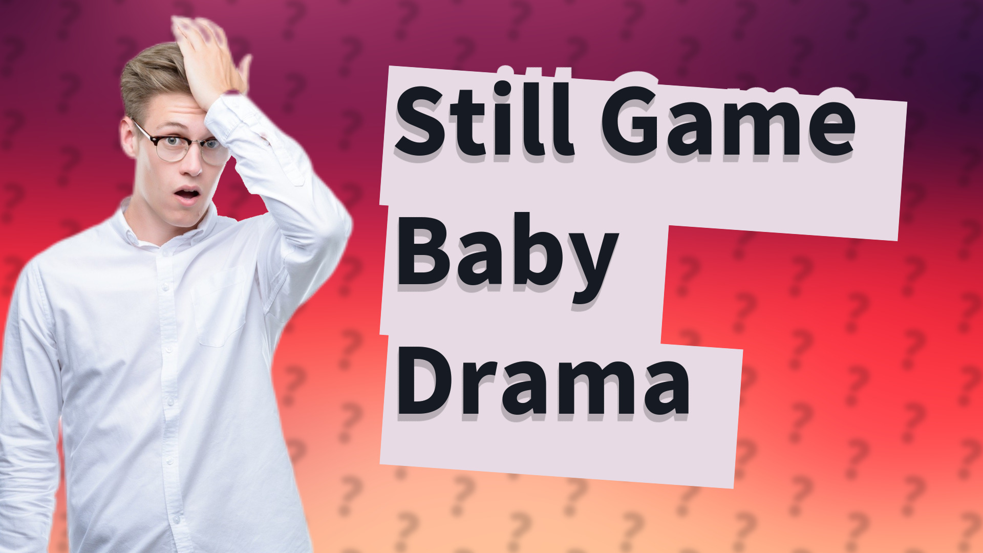 Still Game Baby Drama