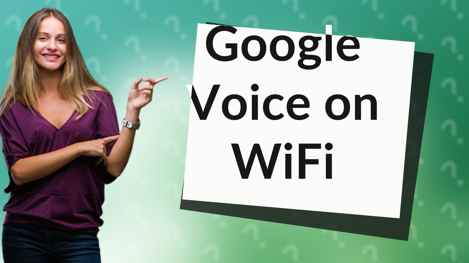 Google Voice on WiFi