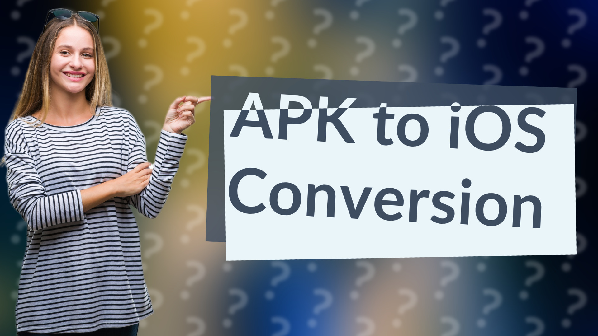 APK to iOS Conversion