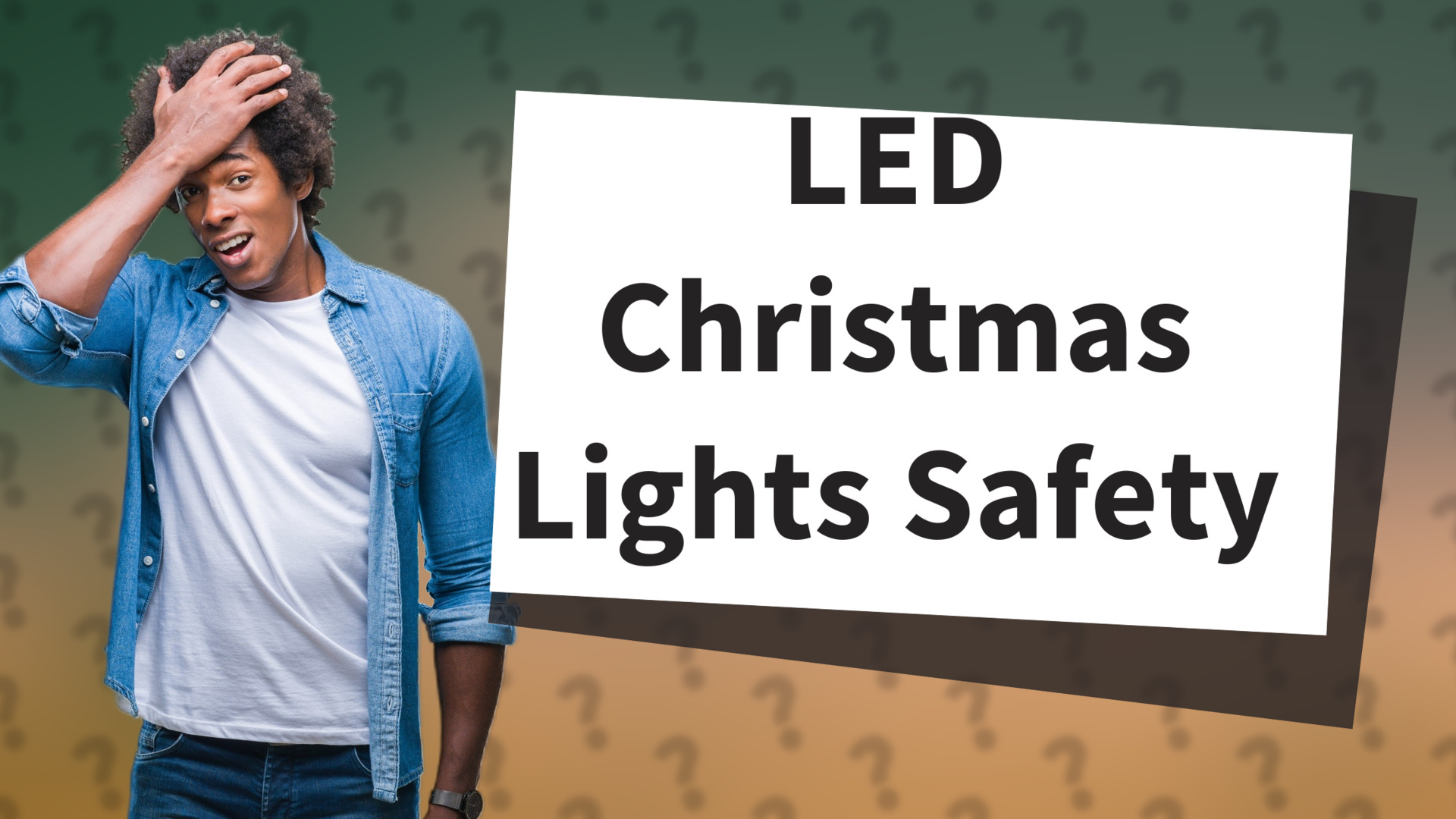 LED Christmas Lights Safety