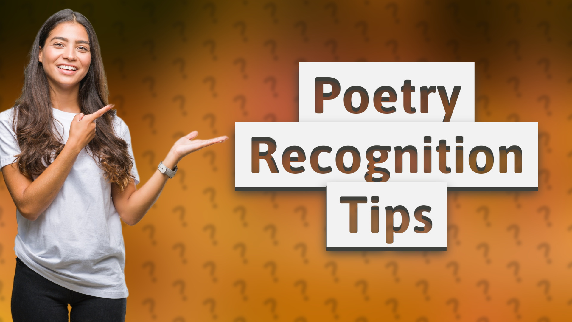 Poetry Recognition Tips