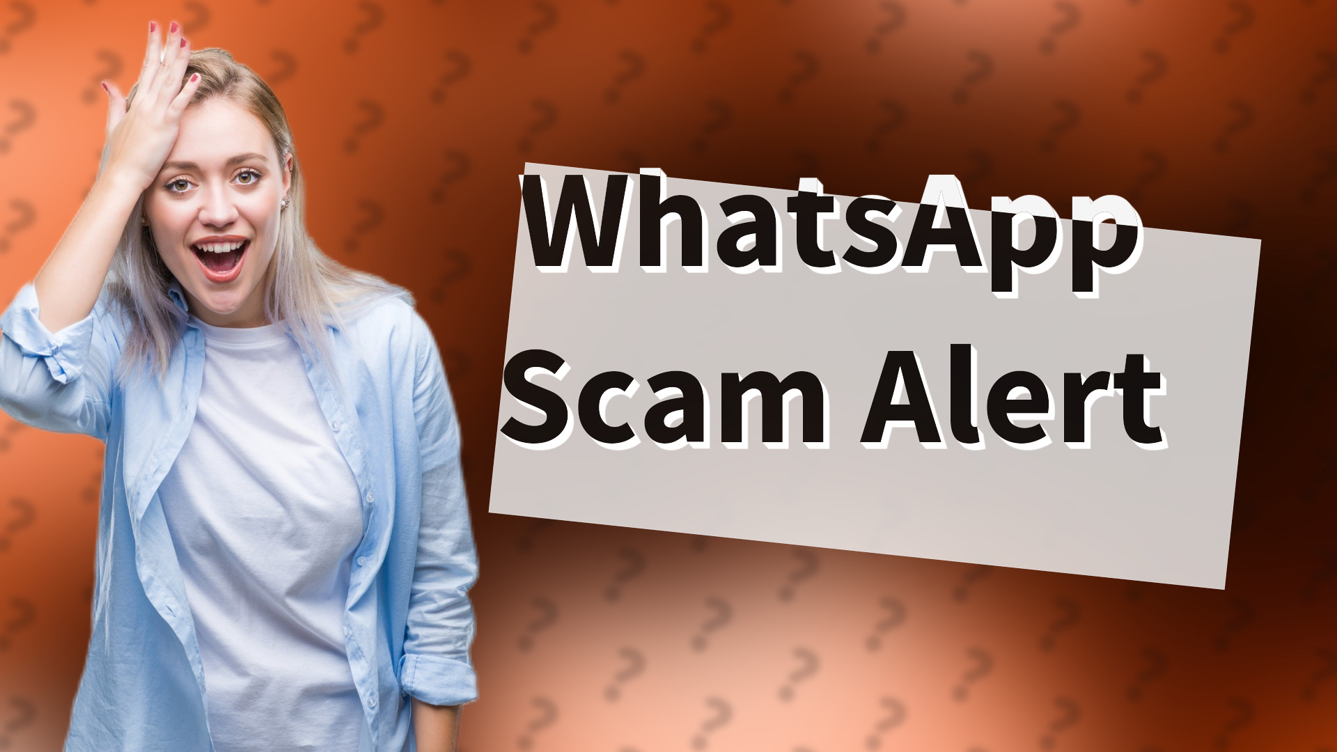WhatsApp Scam Alert