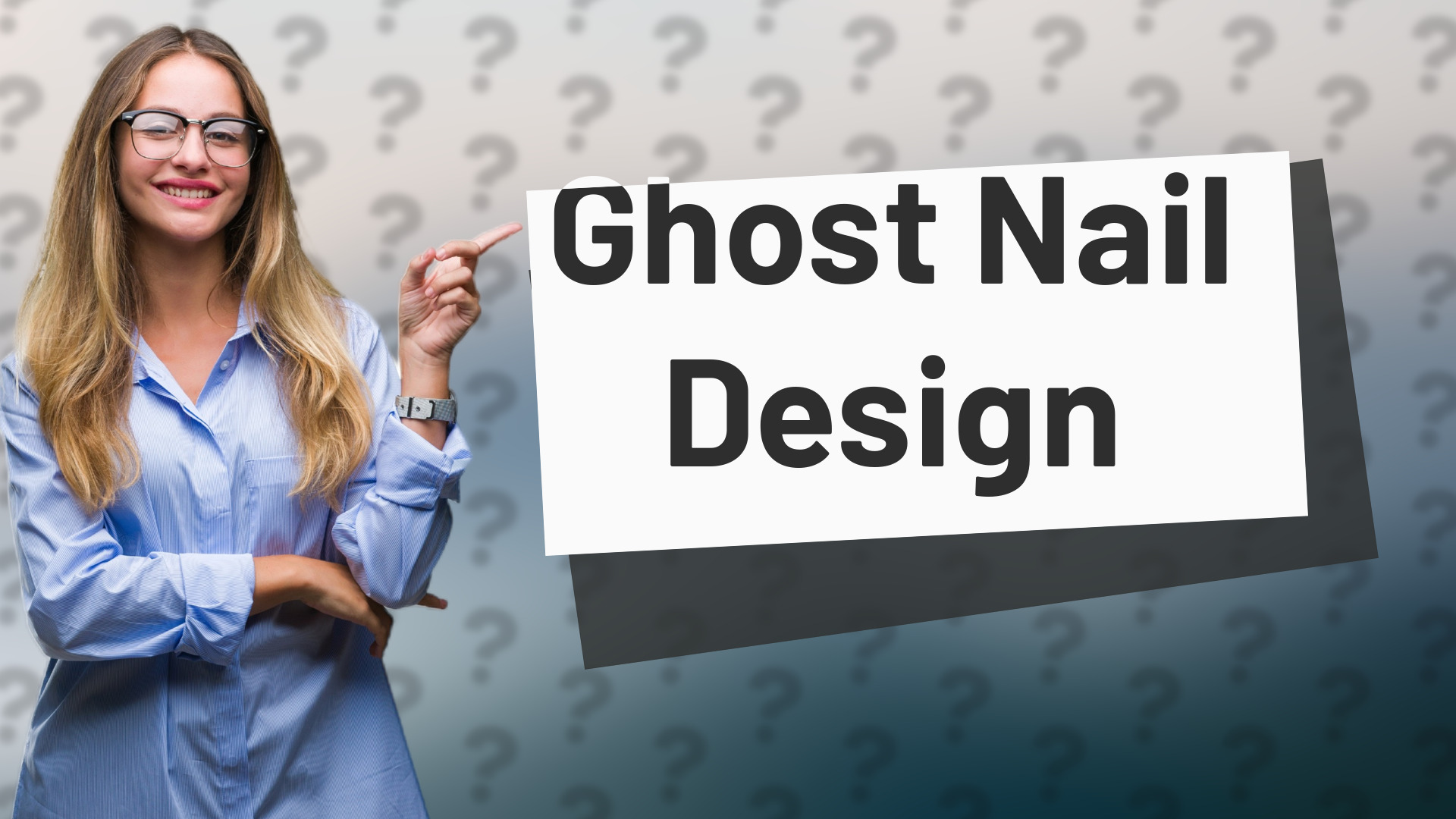 Ghost Nail Design