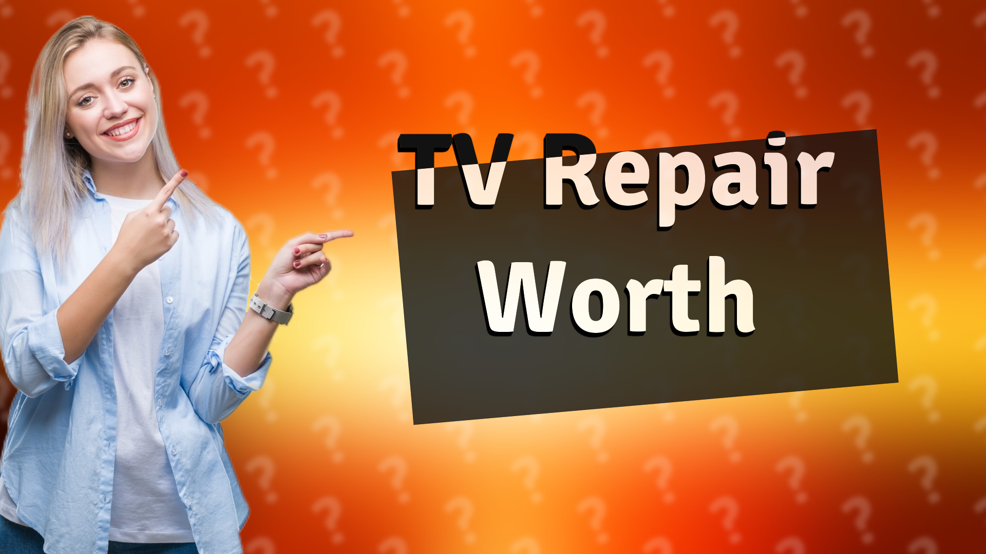 TV Repair Worth