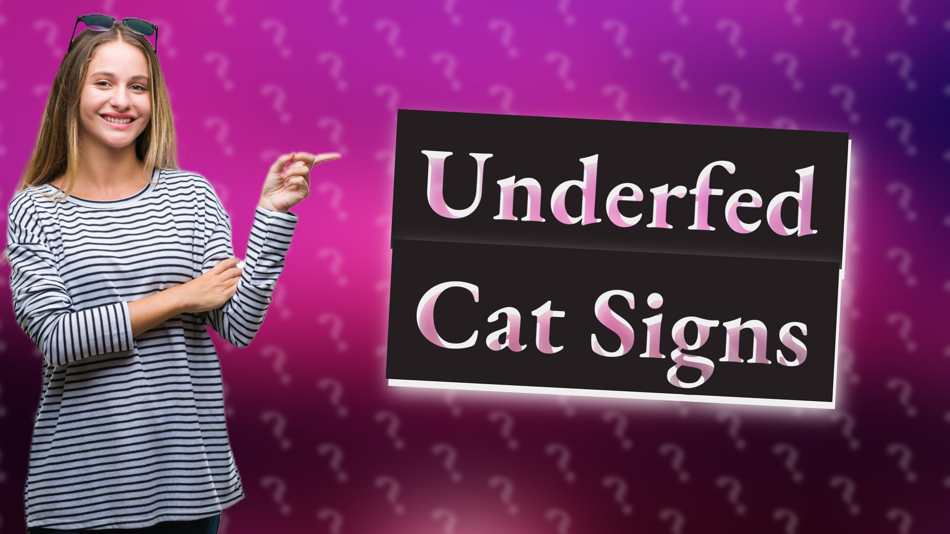 Underfed Cat Signs