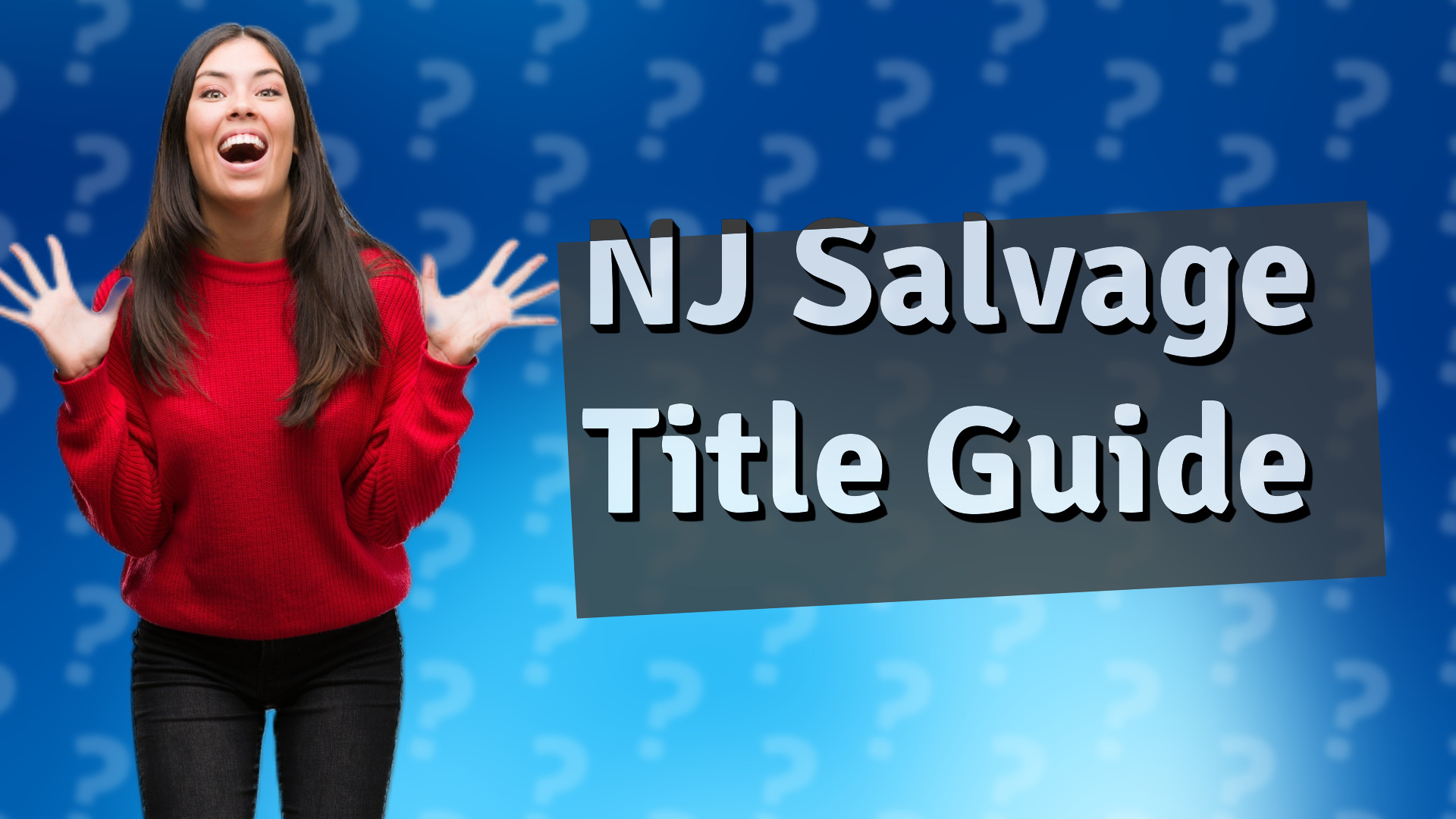 NJ Salvage Title Guide