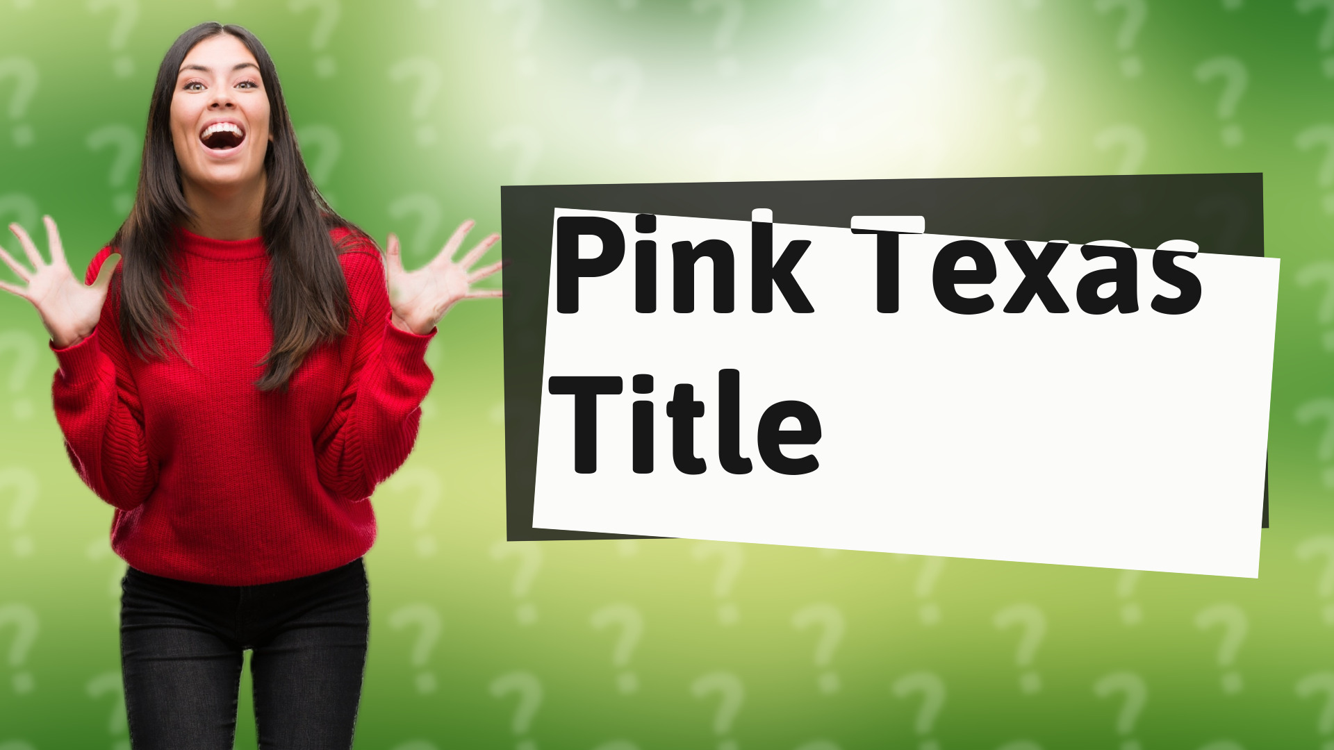 Pink Texas Title