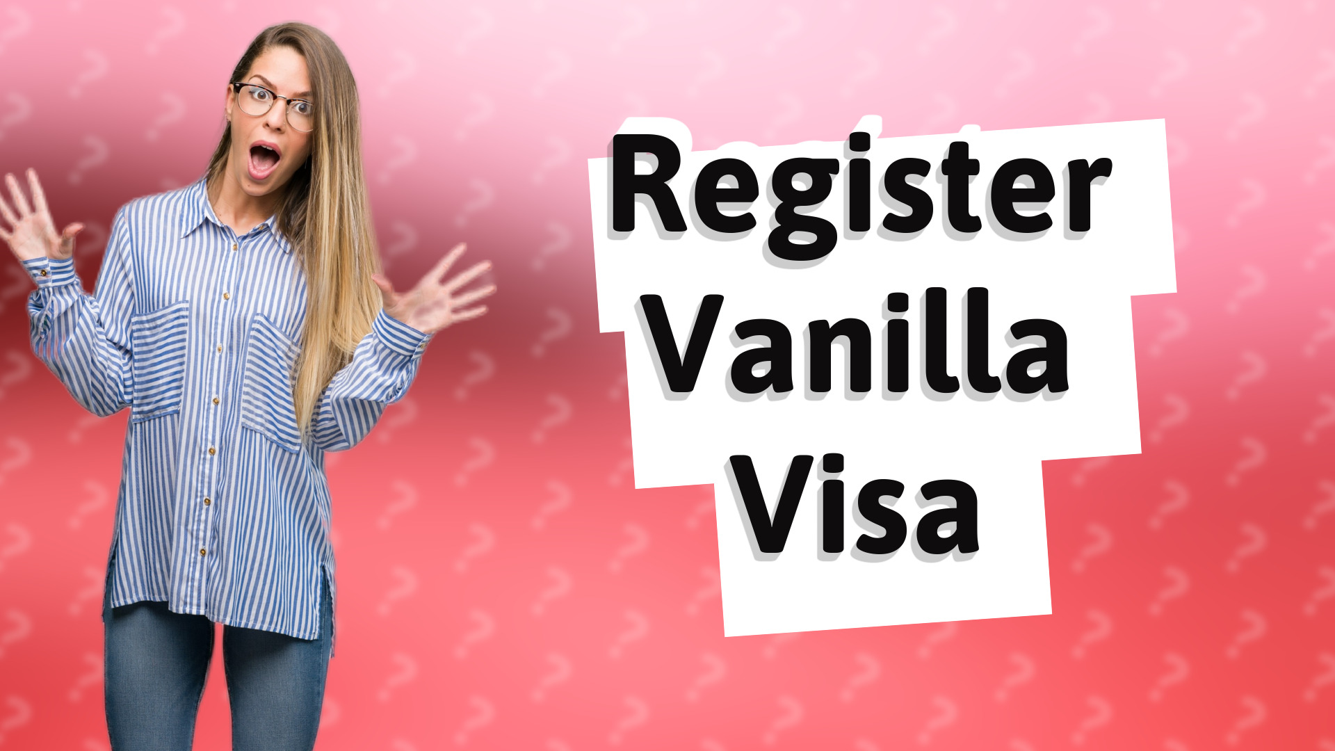 Register Vanilla Visa