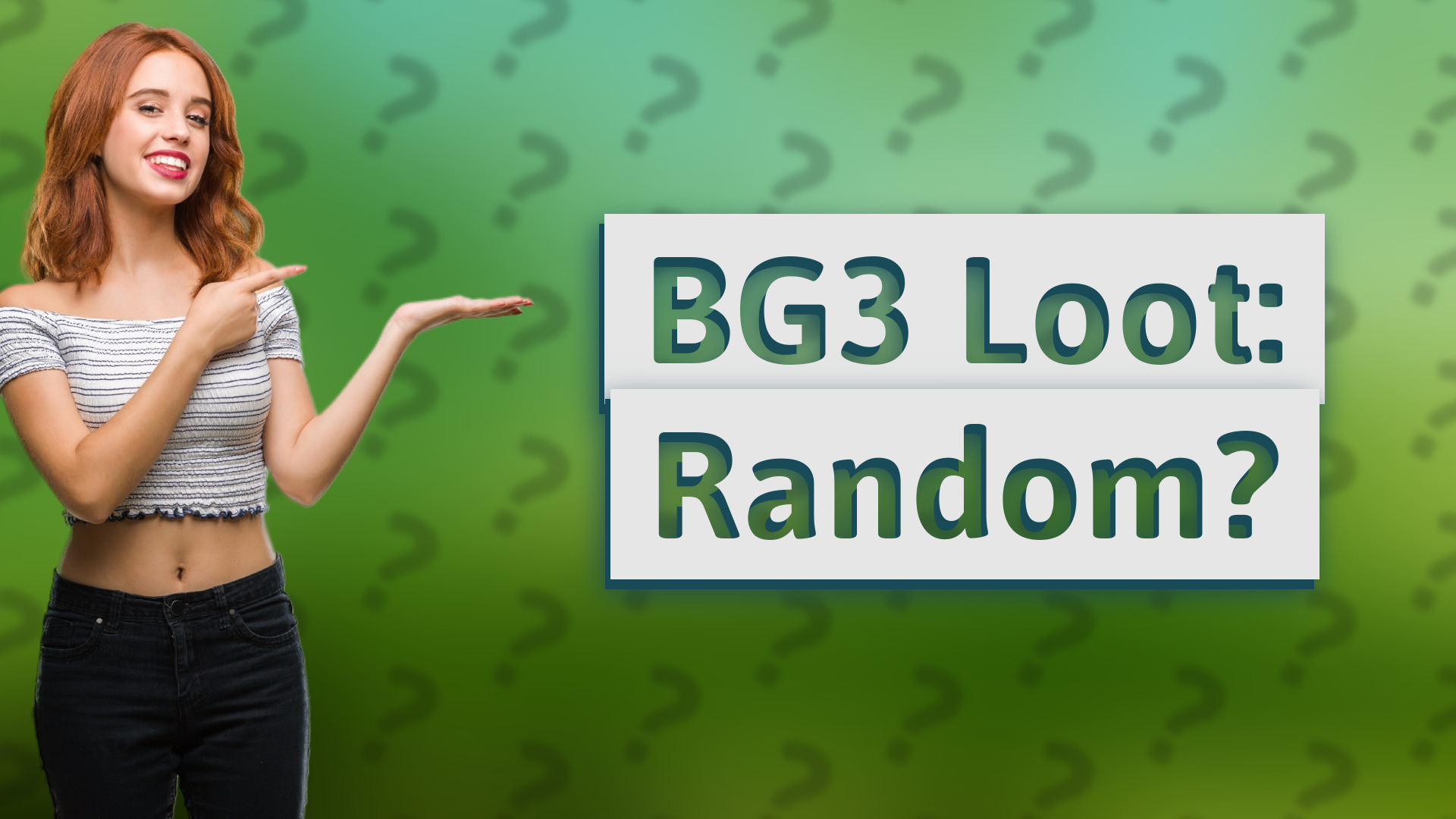 BG3 Loot: Random?