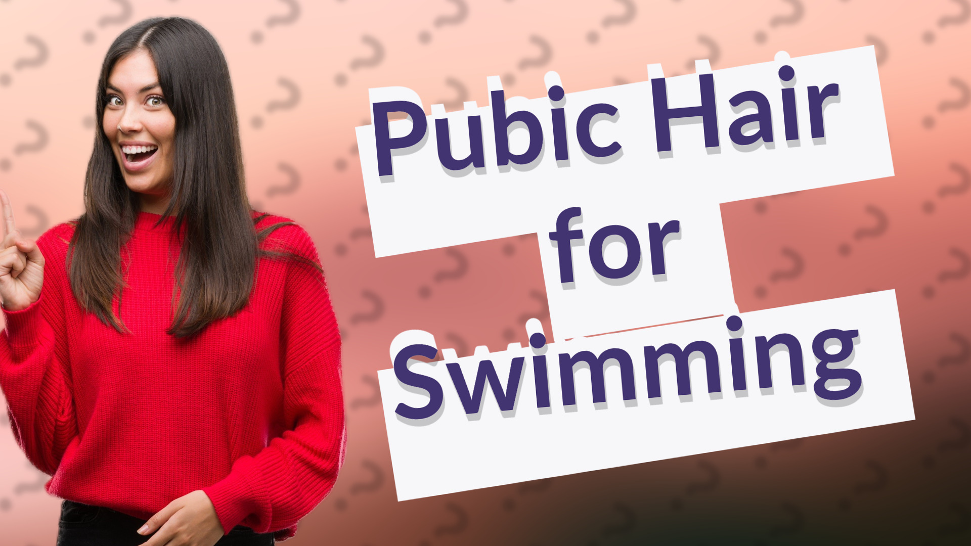 Pubic Hair for Swimming