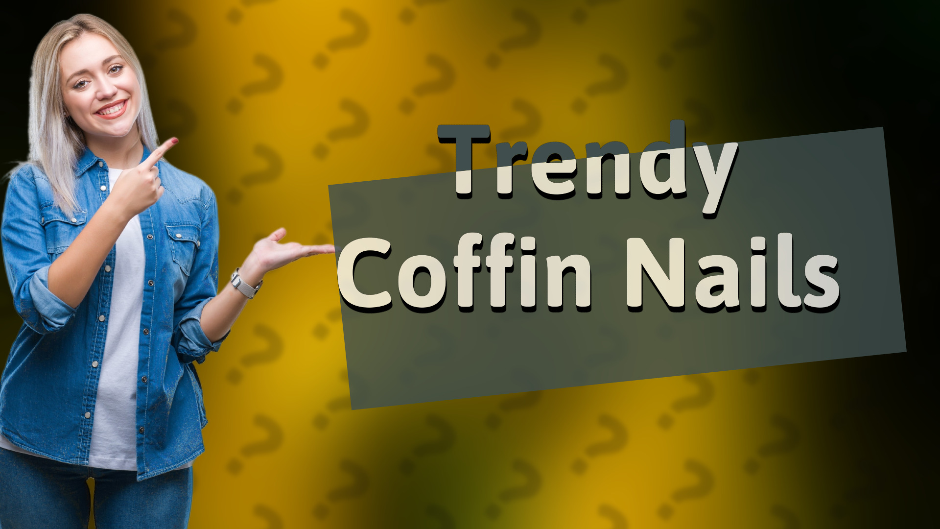 Trendy Coffin Nails