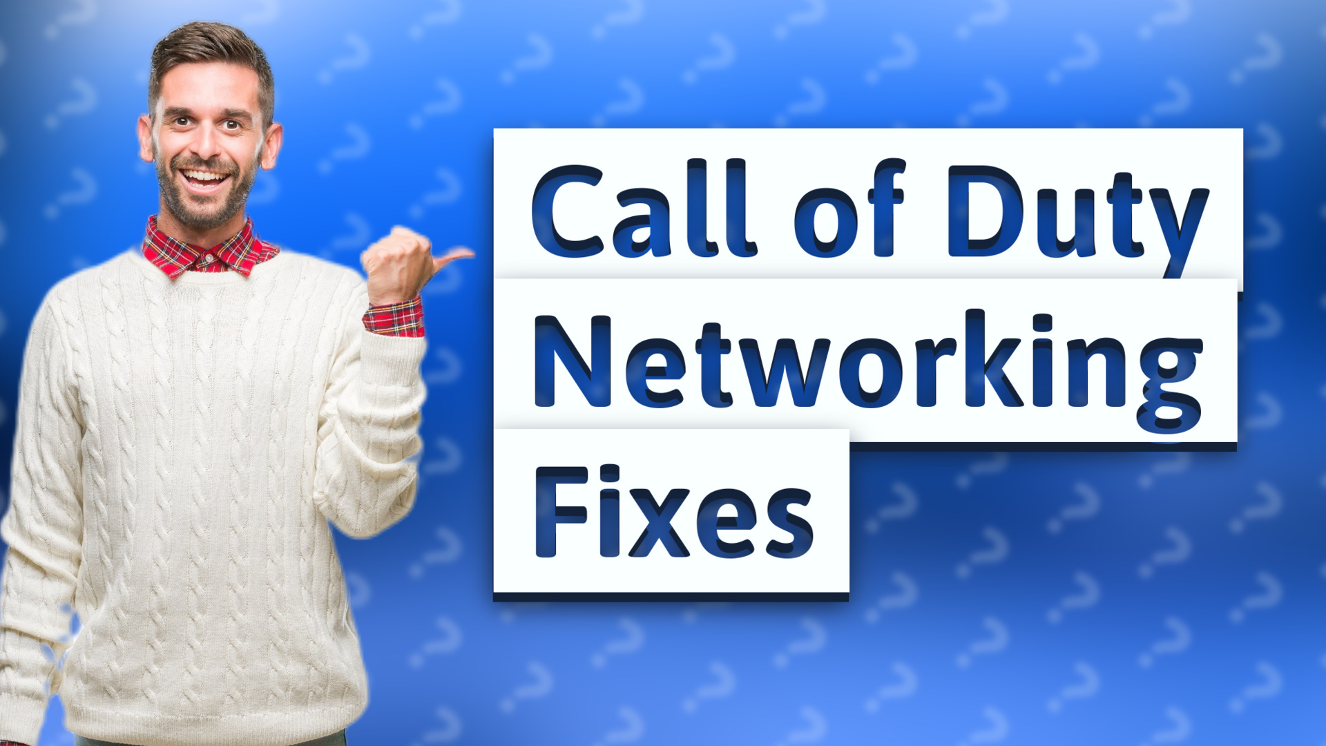 Call of Duty Networking Fixes
