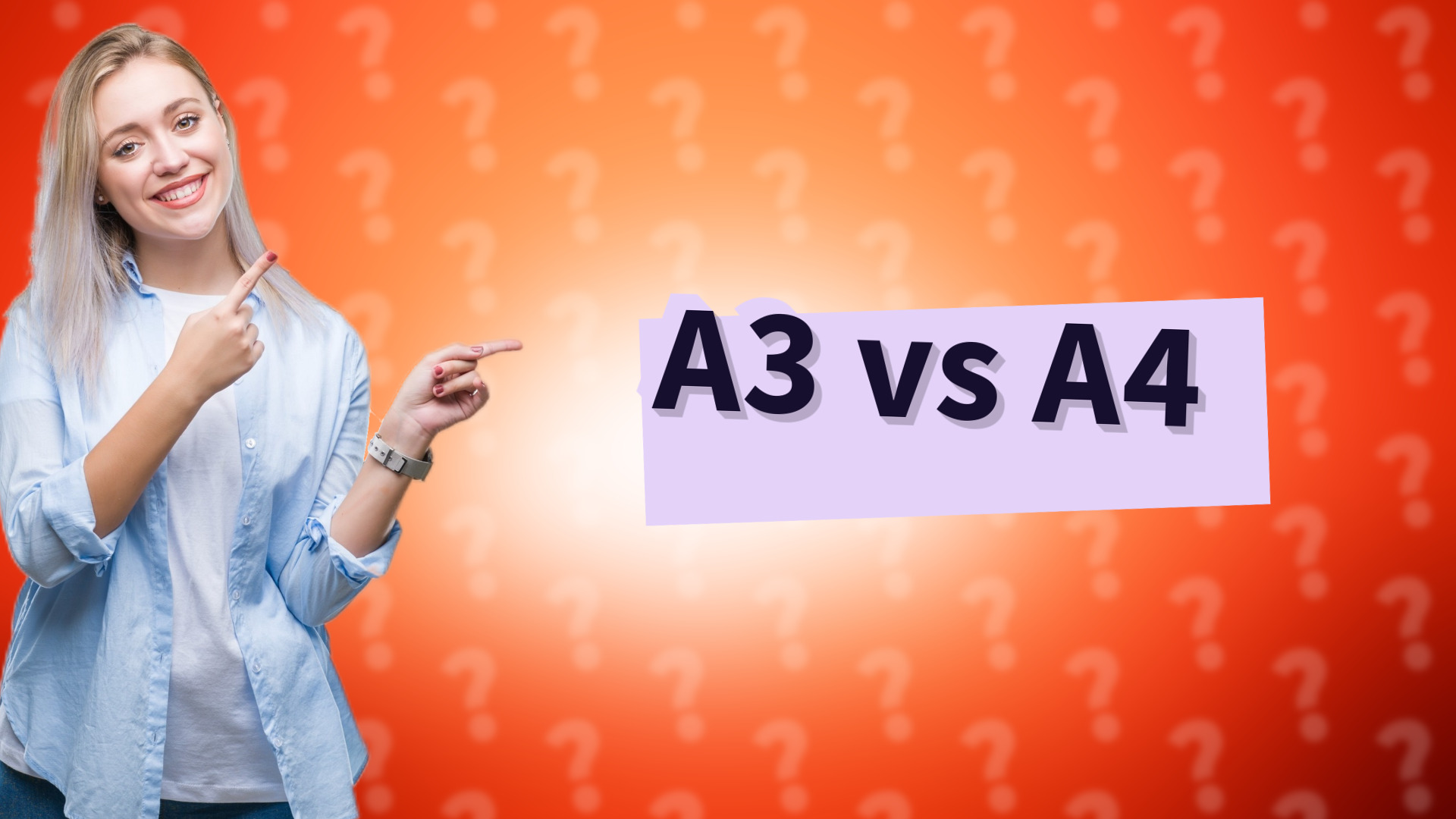 A3 vs A4