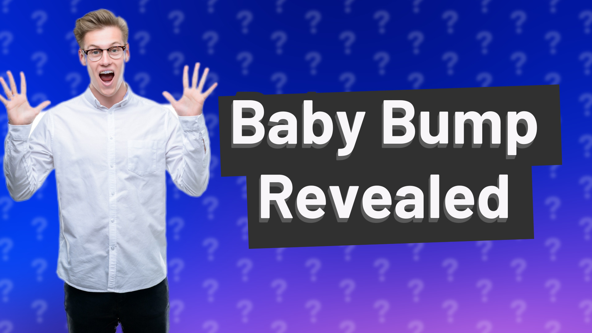 Baby Bump Revealed