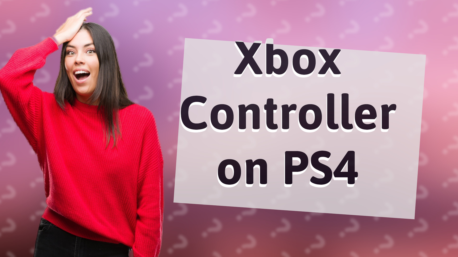 Xbox Controller on PS4