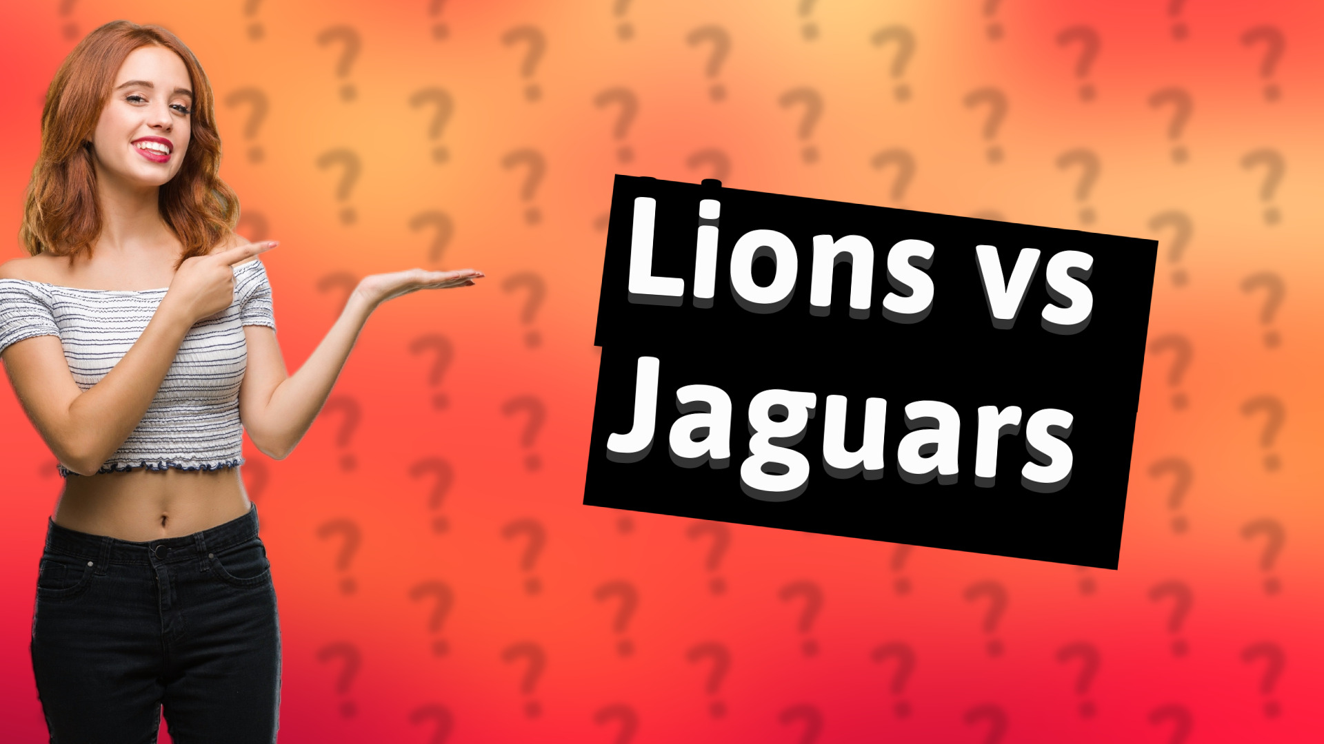 Lions vs Jaguars