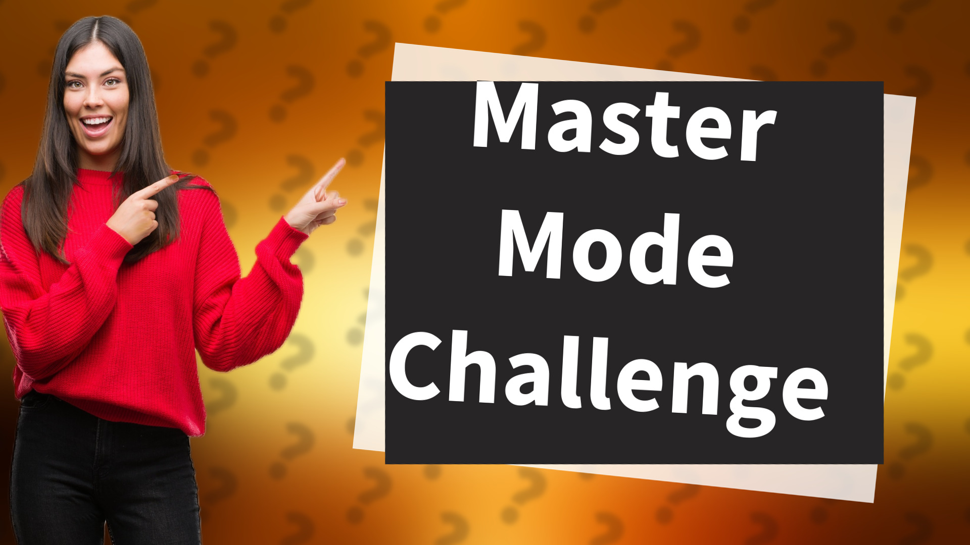 Master Mode Challenge
