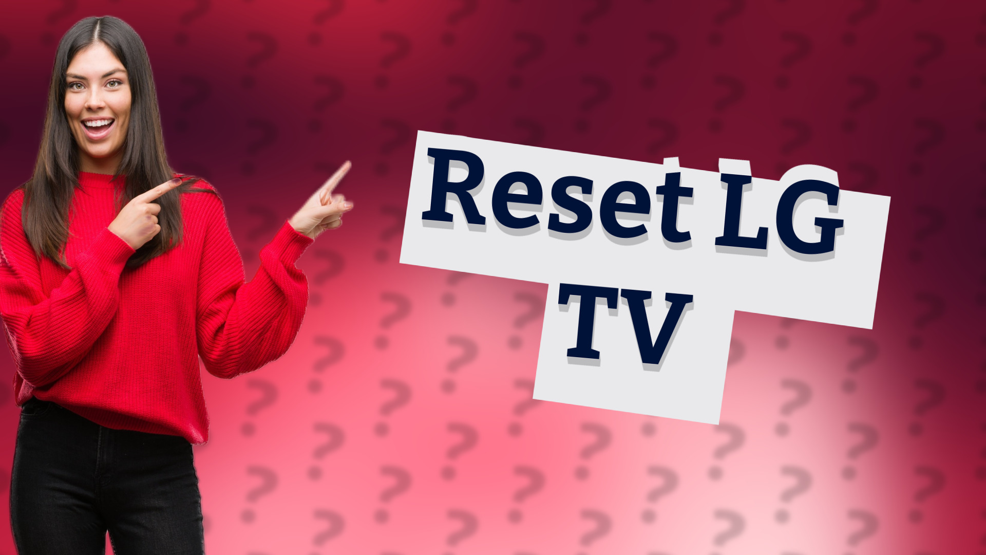 Reset LG TV