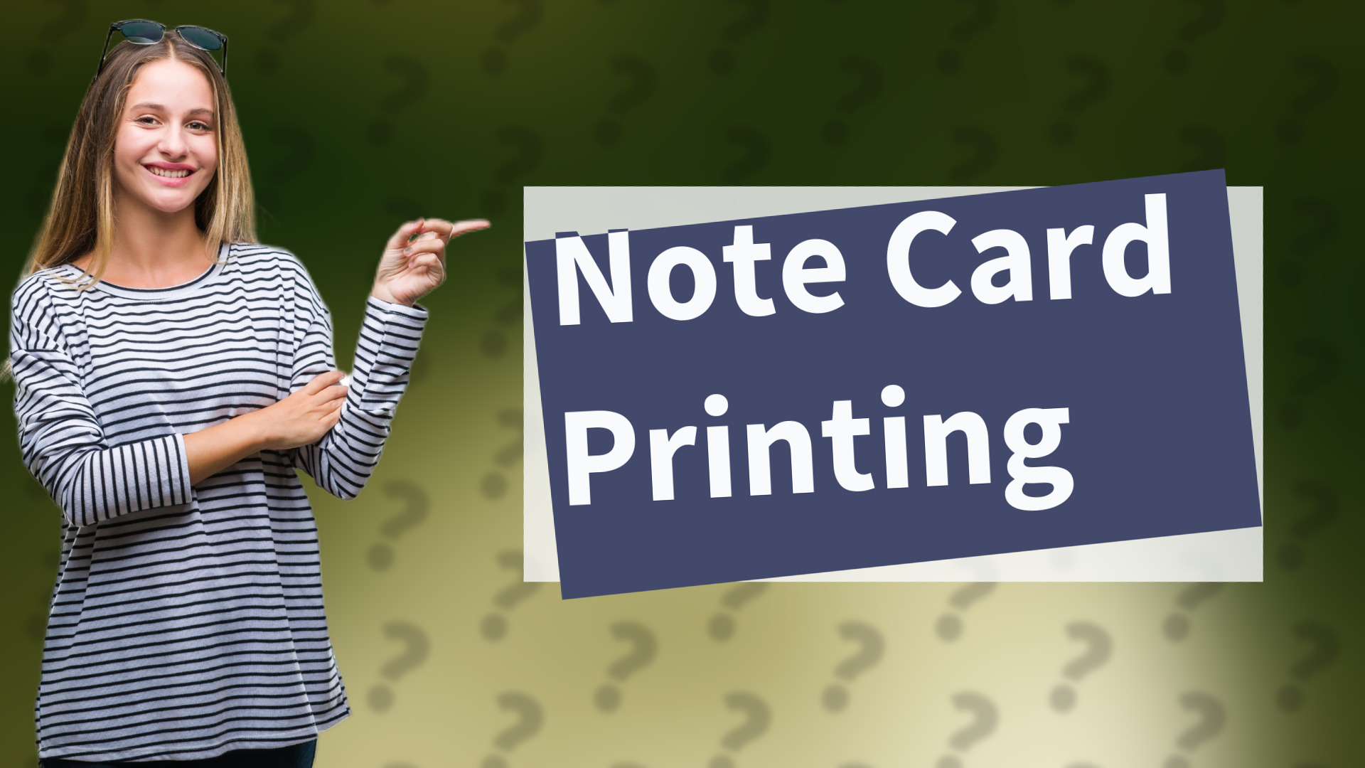 Note Card Printing