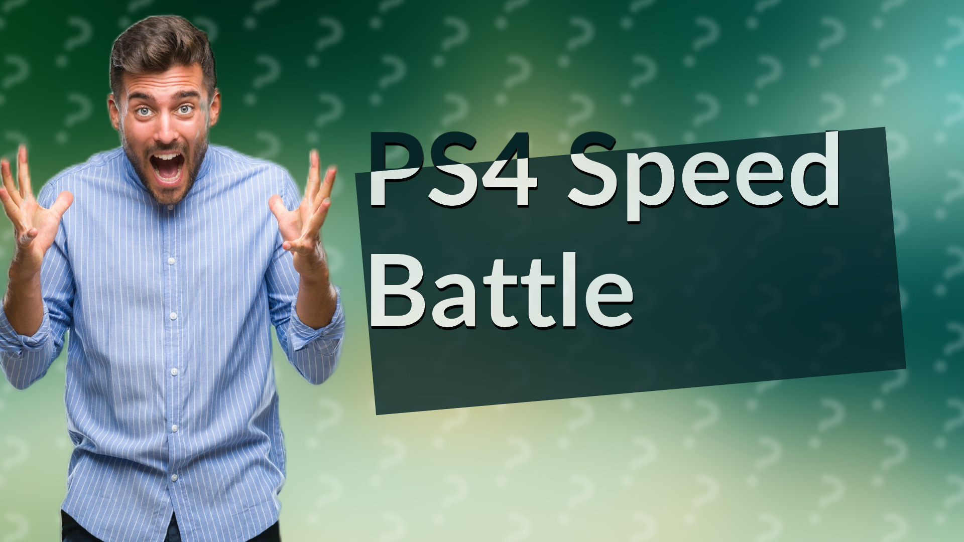 PS4 Speed Battle