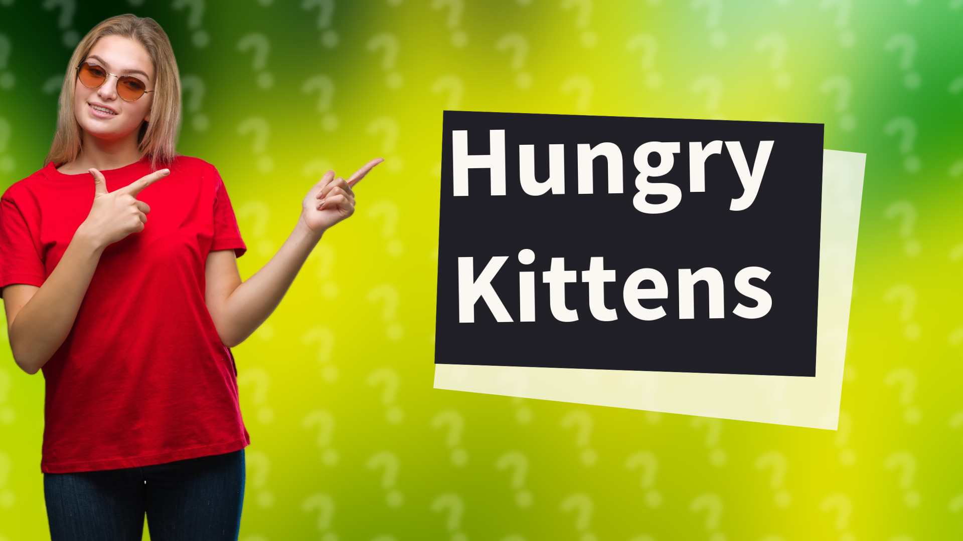 Hungry Kittens