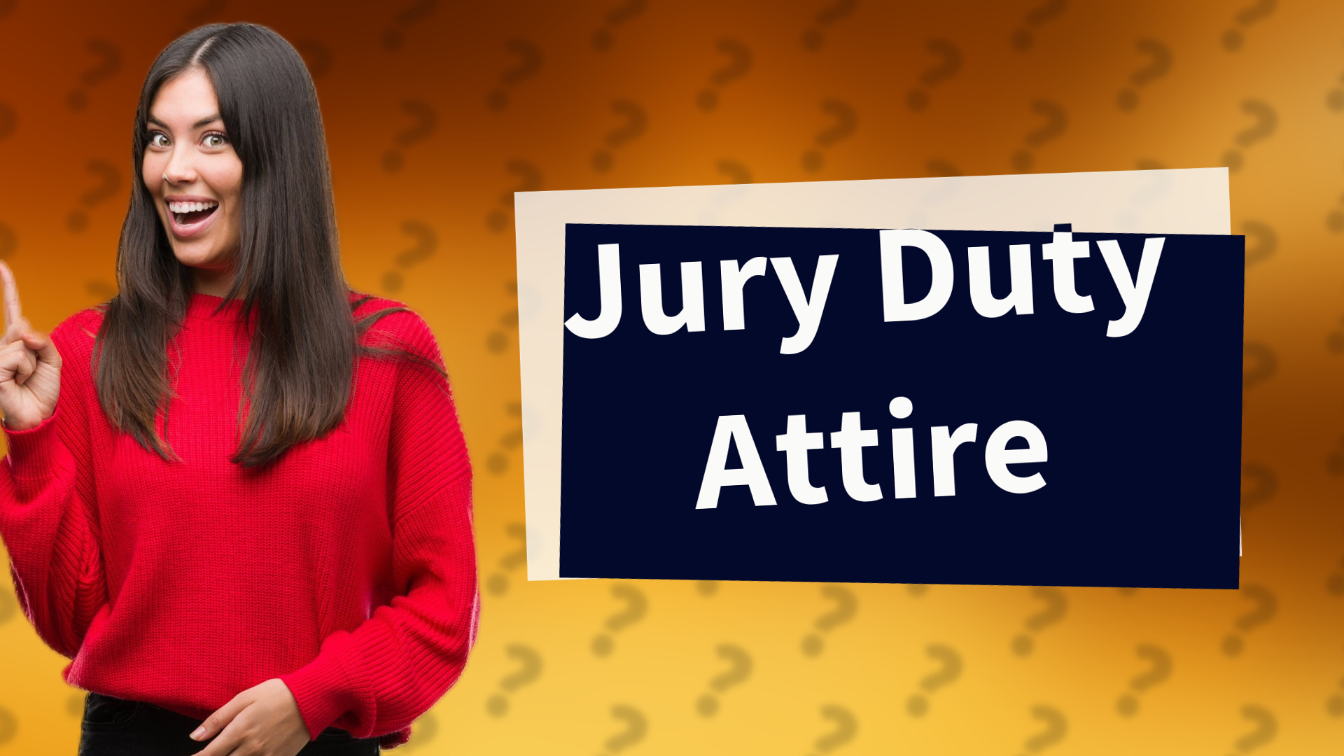 Jury Duty Attire