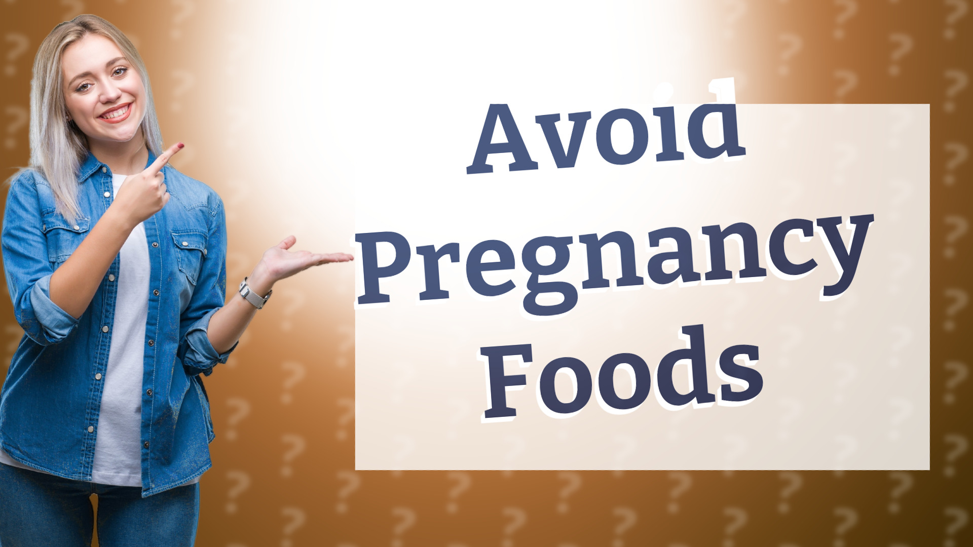 Avoid Pregnancy Foods