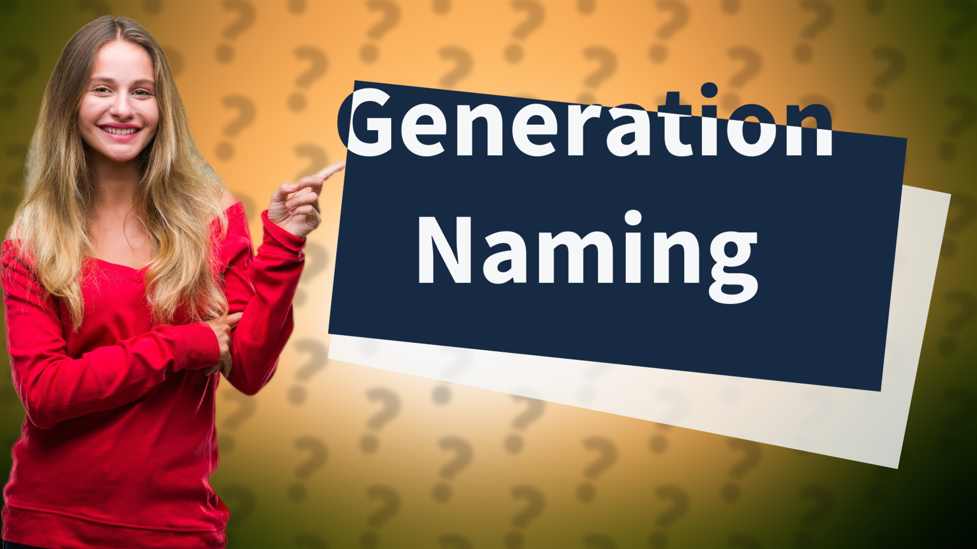 Generation Naming