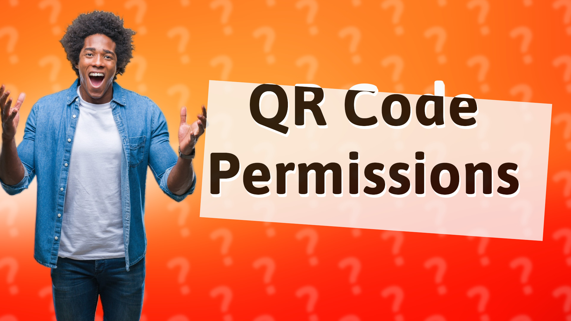 QR Code Permissions
