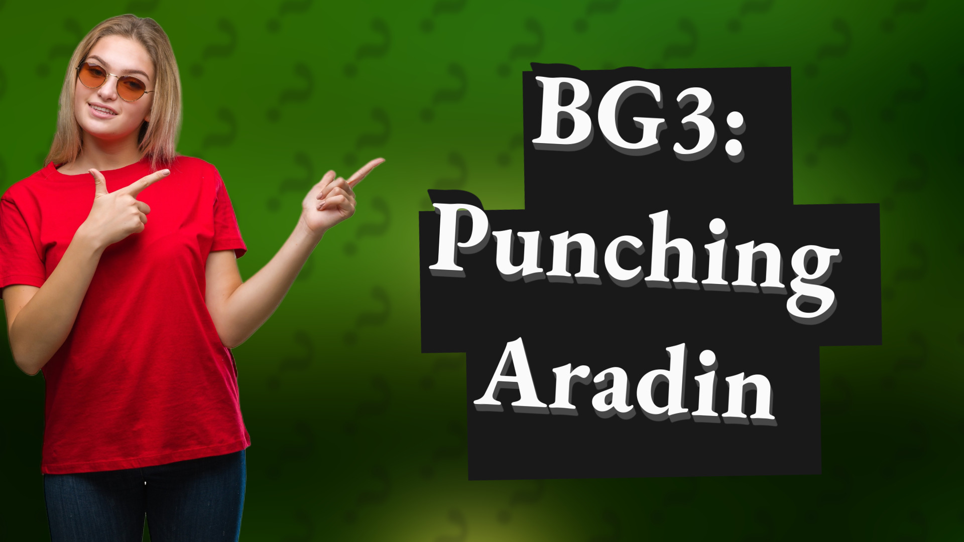 BG3: Punching Aradin