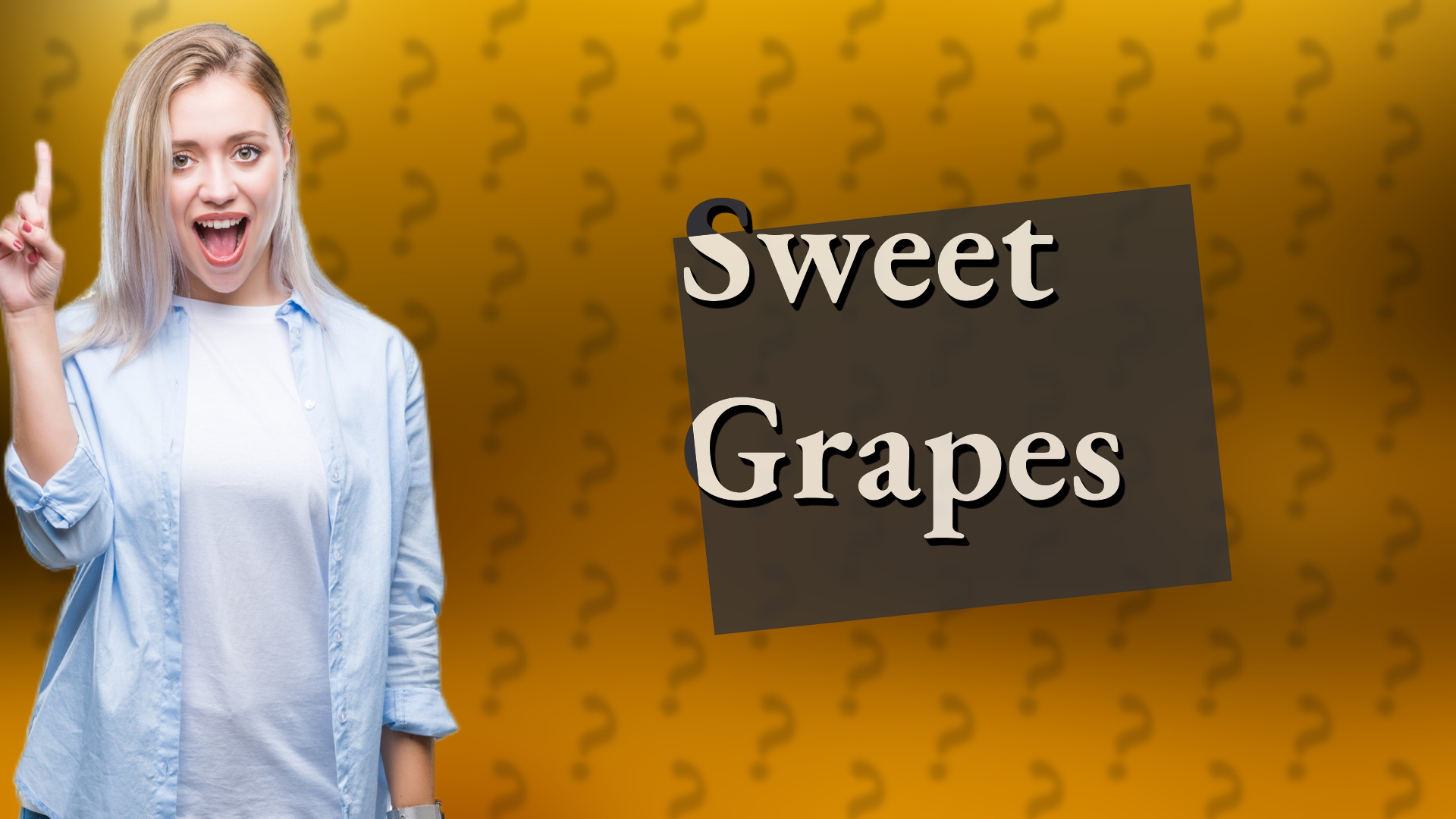 Sweet Grapes