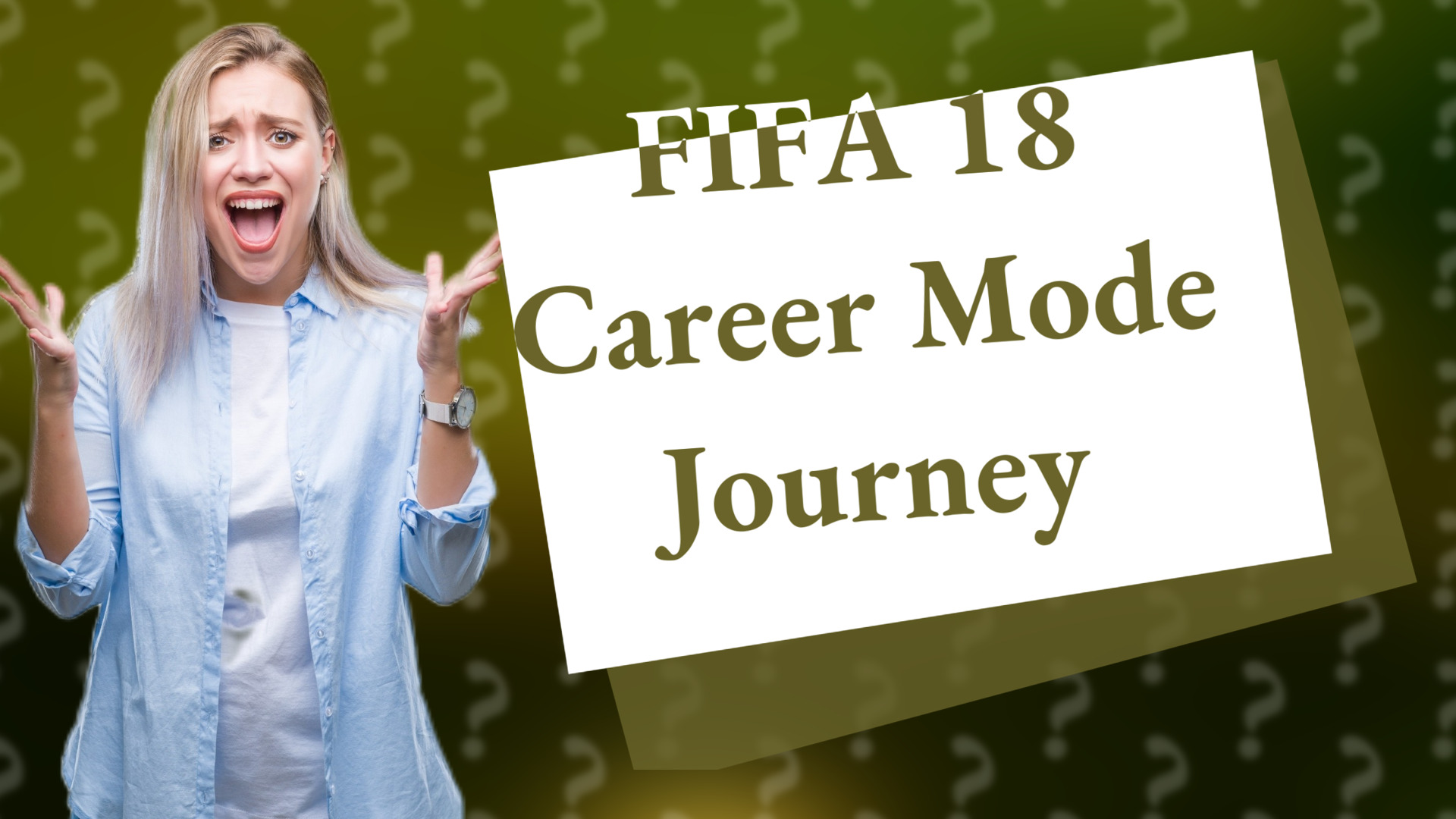 FIFA 18 Career Mode Journey